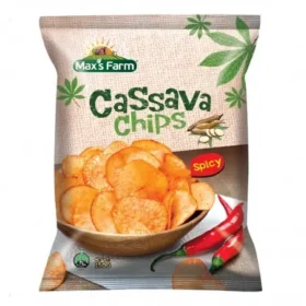 Max Farms Cassava Chips Spicy 150g
