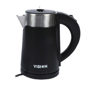 VISION Electric Kettle 1 Litre 1000W Black