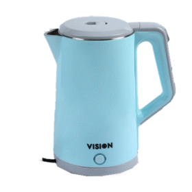 VISION Electric Kettle 2.3 Litre 1500W Light Blue